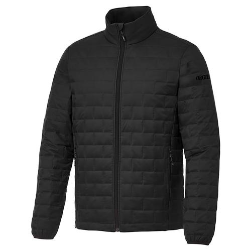 Men's Black Lightweight Packable Insulated Jacket