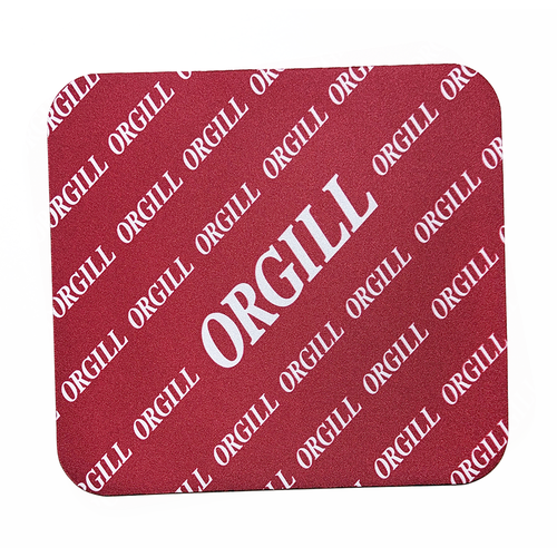 Red Orgill Step & Repeat Mouse Pad