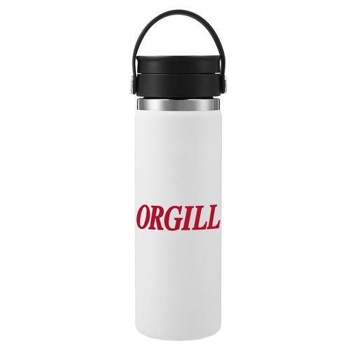 White Hydro Flask® Wide Mouth 20 oz. Bottle