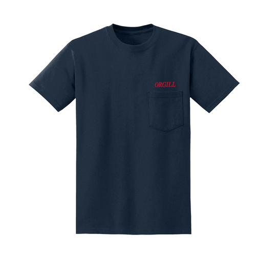 Unisex Navy Gildan® DryBlend® Pocket T-Shirt