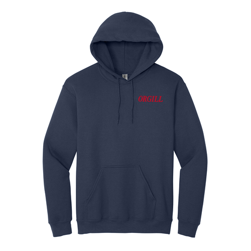 Unisex Navy Gildan® Heavy Blend™ Hooded Sweatshirt