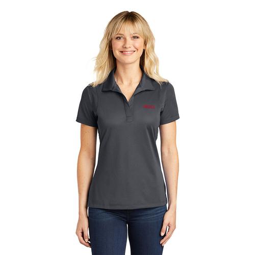 Women's Grey Sport-Tek® Micropique Sport-Wick® Polo