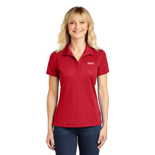 Women's Red Sport-Tek® Micropique Sport-Wick® Polo