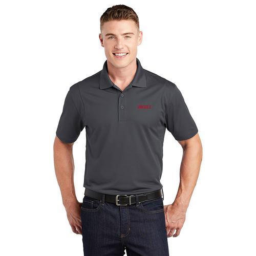 Men's Grey Sport-Tek® Micropique Sport-Wick® Polo