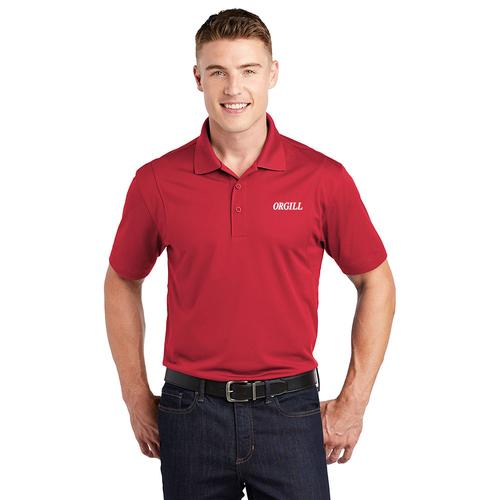 Men's Red Sport-Tek® Micropique Sport-Wick® Polo