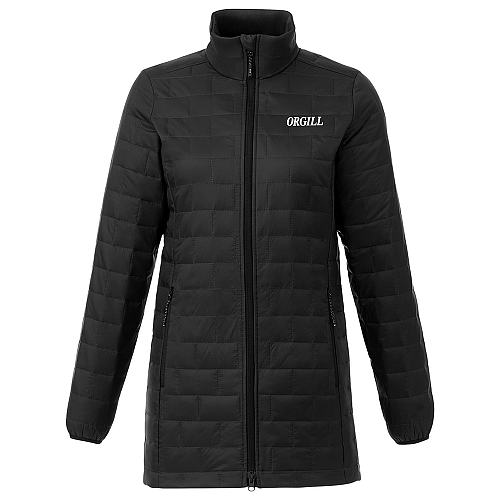 Women's Black Lightweight Packable Insulated Jacket