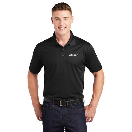 Men's Black Sport-Tek® Sport-Wick® Polo