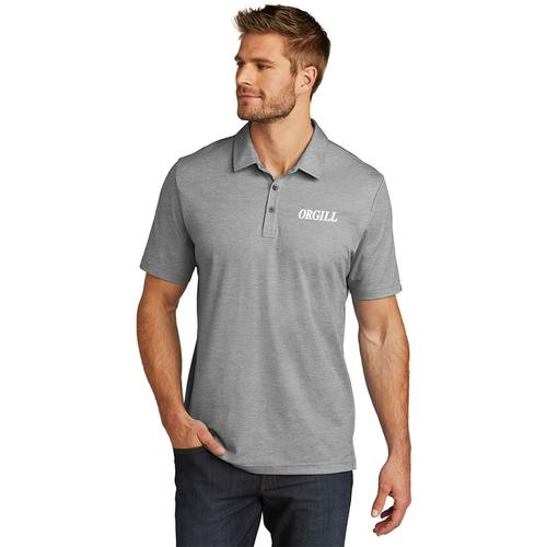 Men's Grey Heather TravisMathew® Oceanside Polo